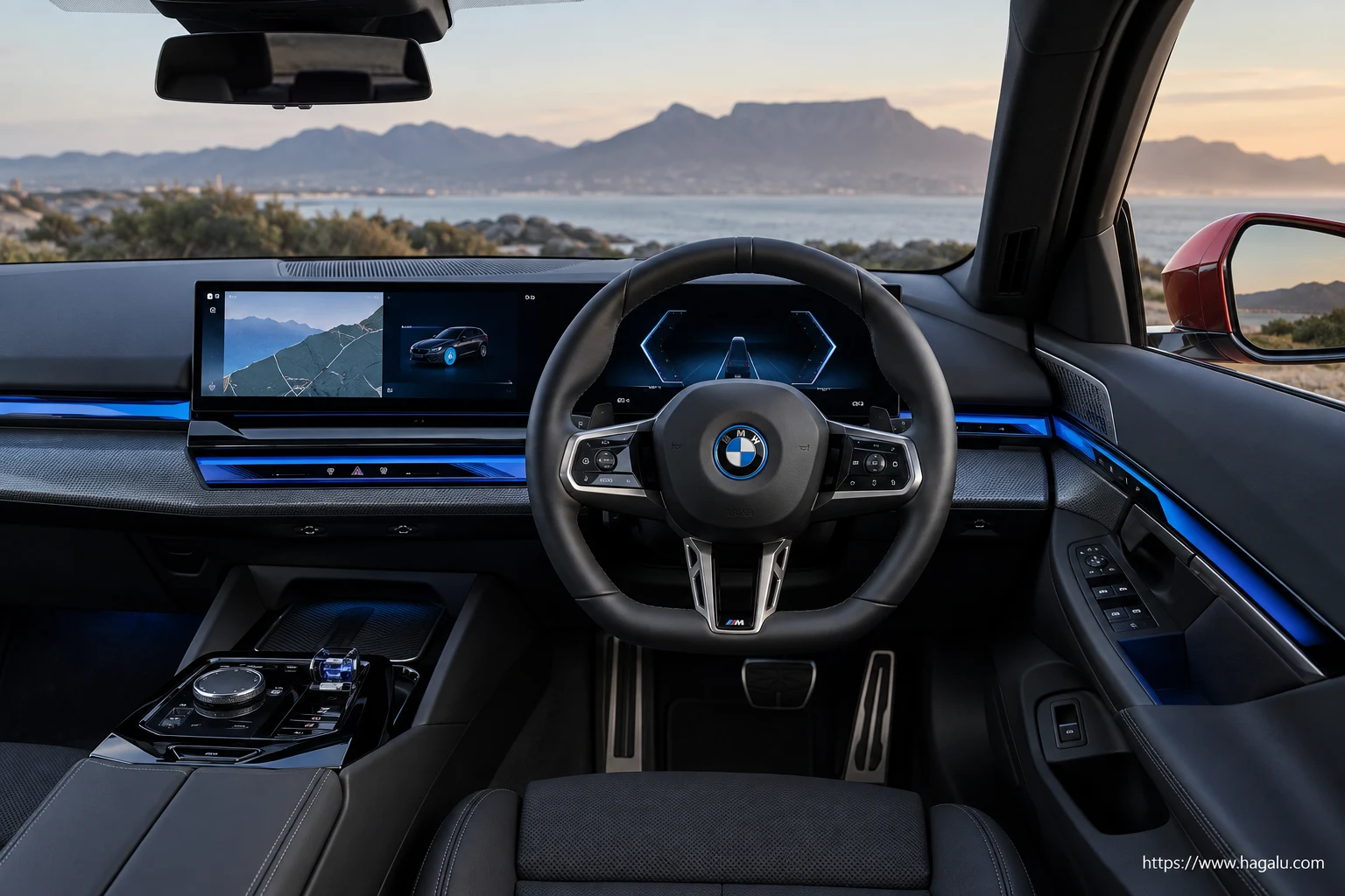BMW i5 interior view 1 for South African vehicle comparison