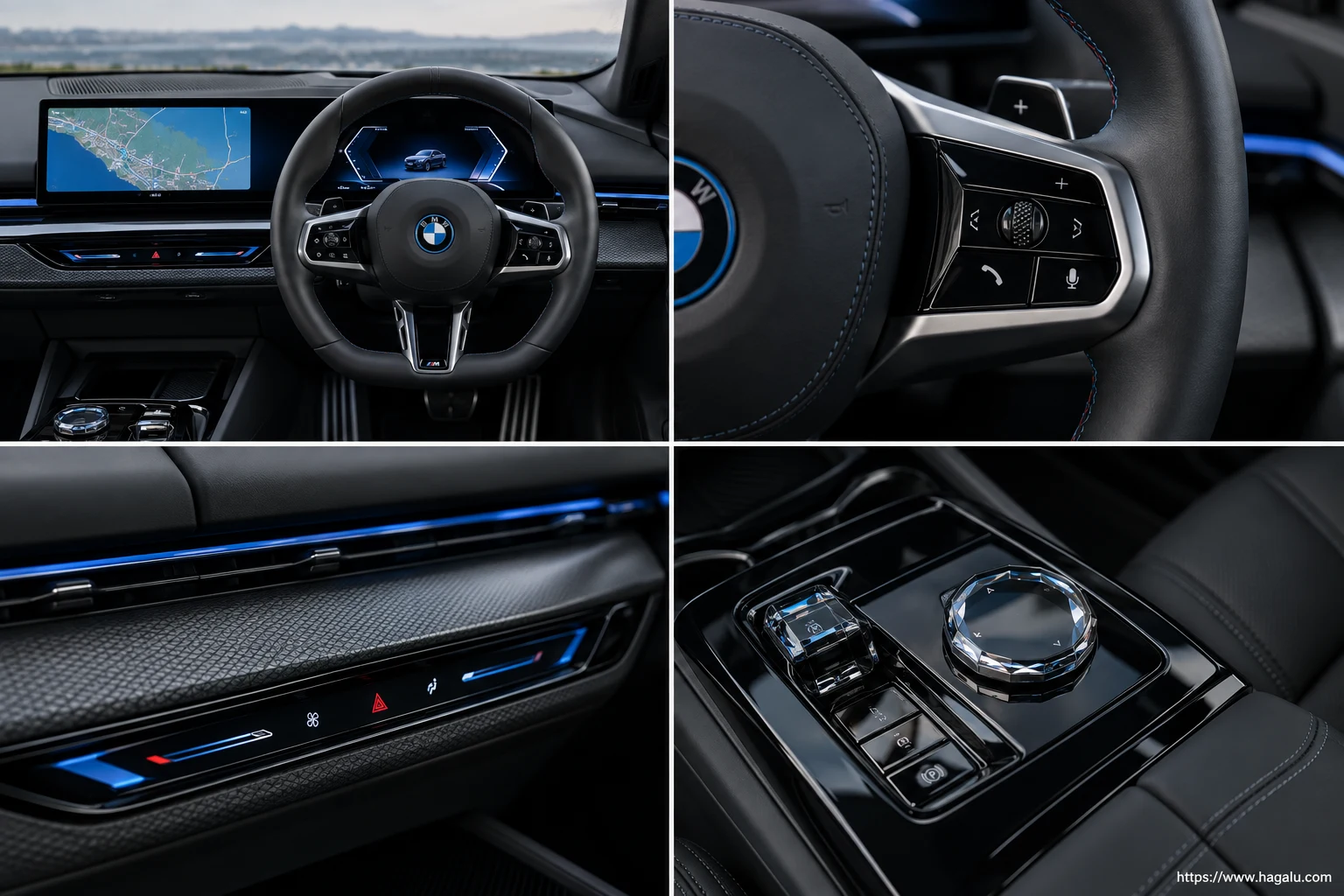 BMW i5 interior view 2 for South African vehicle comparison