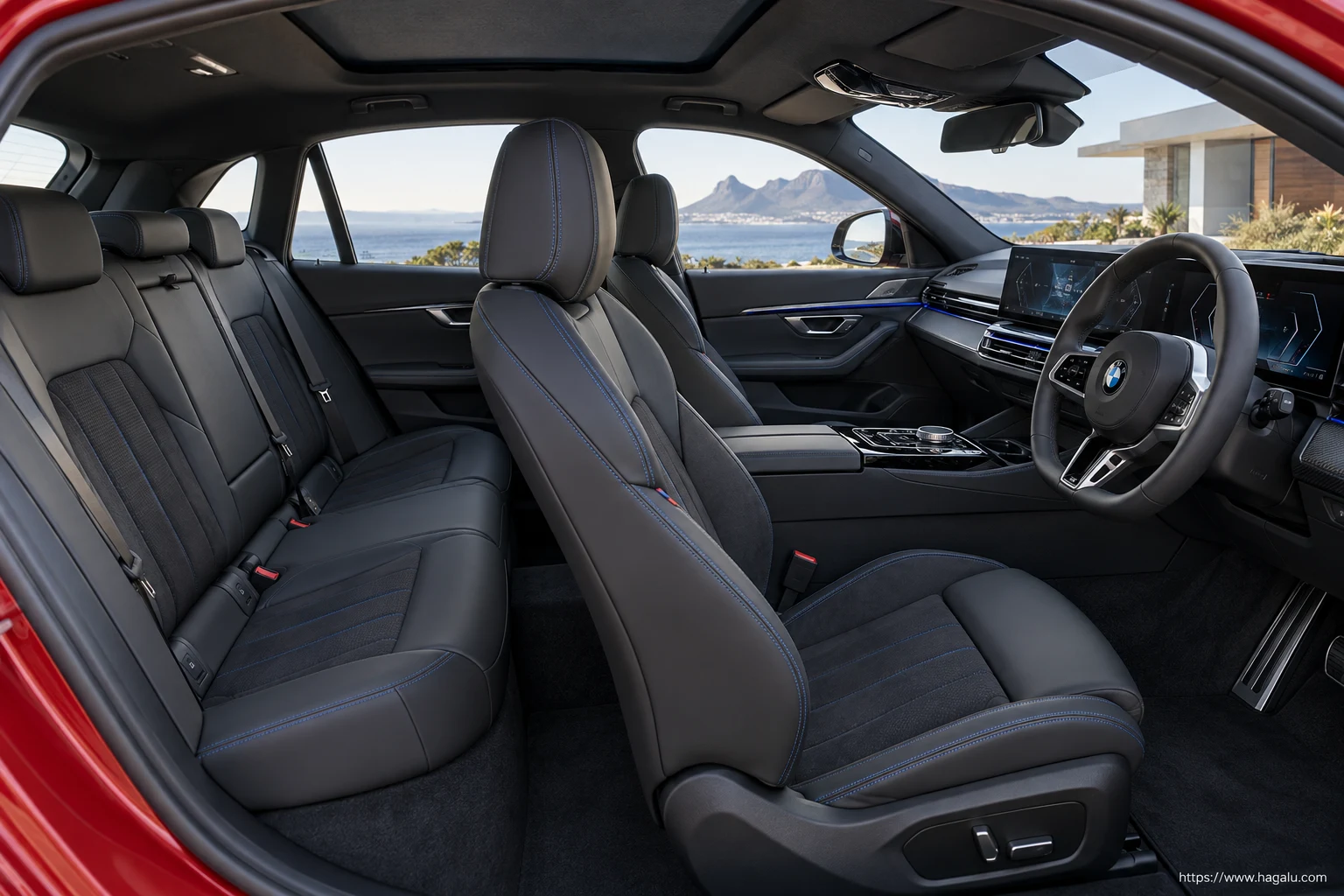 BMW i5 interior view 3 for South African vehicle comparison