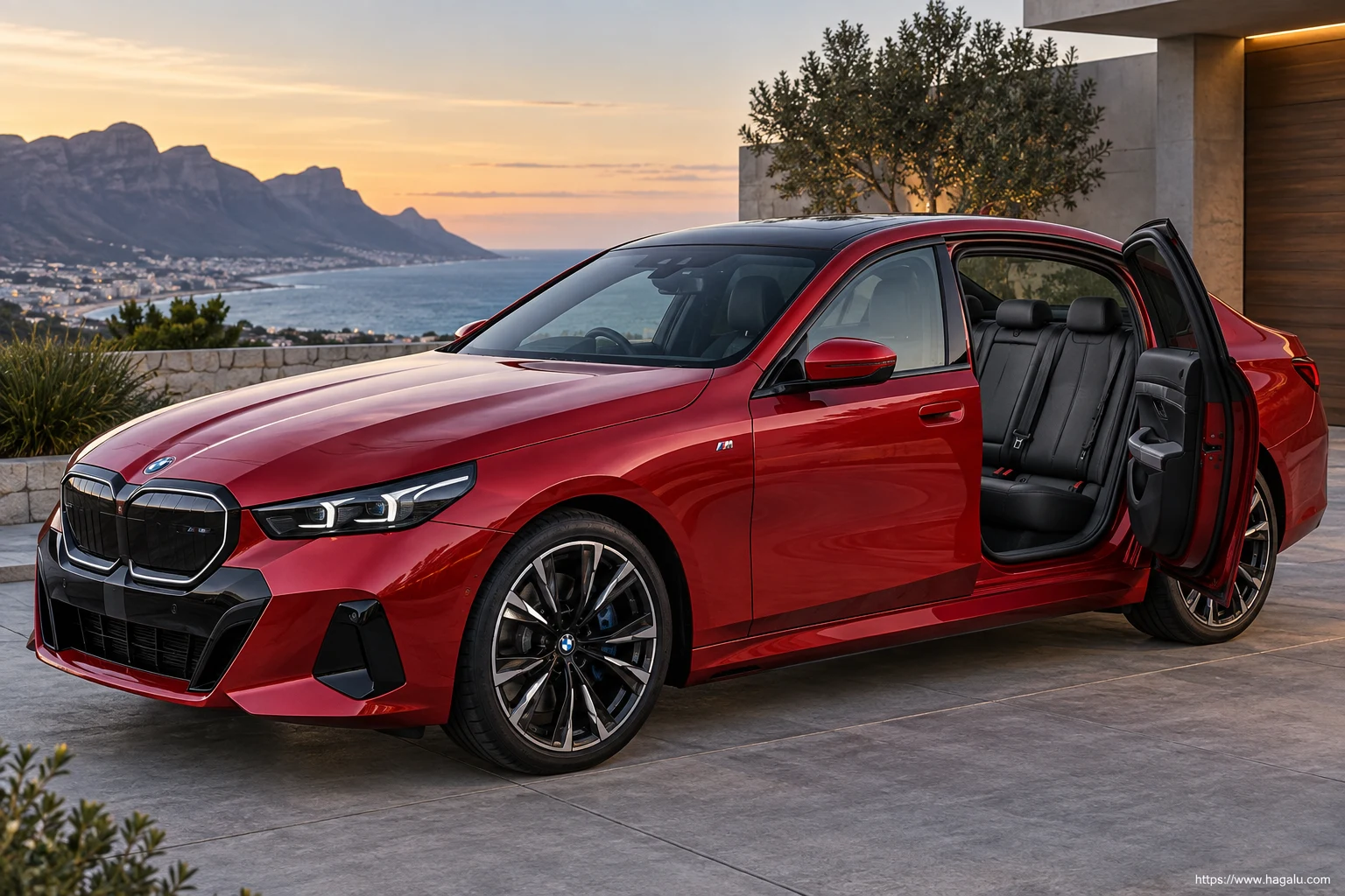 BMW i5 interior view 4 for South African vehicle comparison