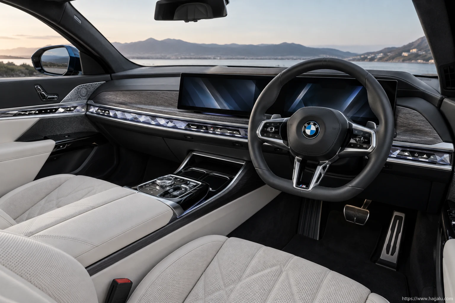 BMW i7 interior view 1 for South African vehicle comparison