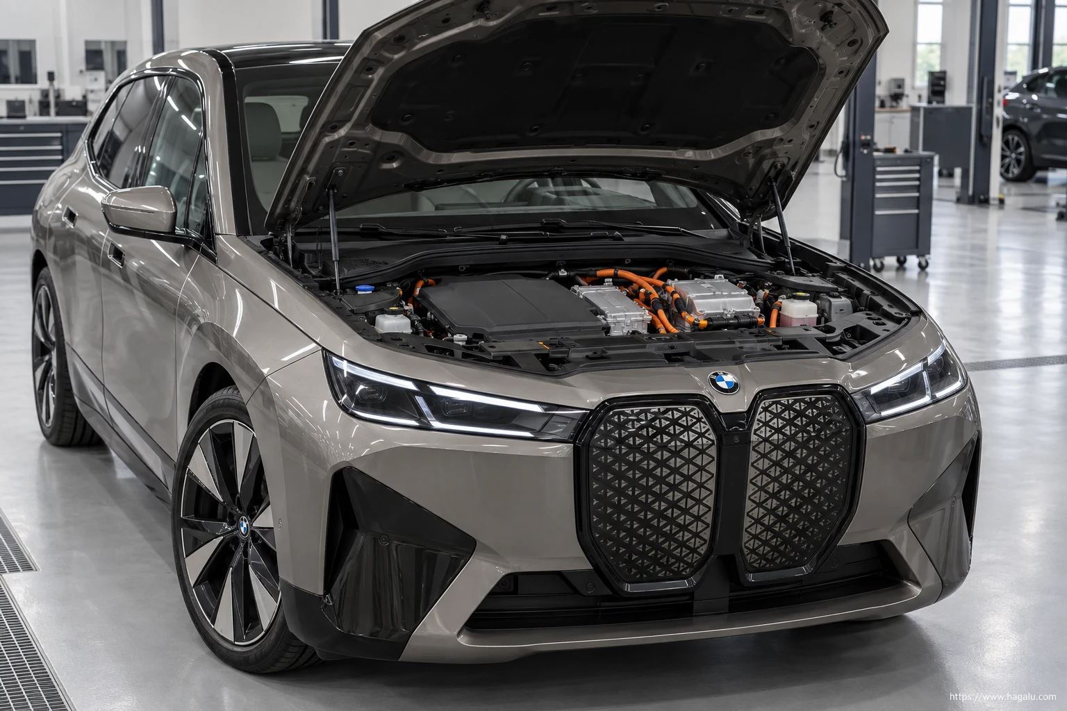 BMW iX exterior view 5 for South African vehicle comparison