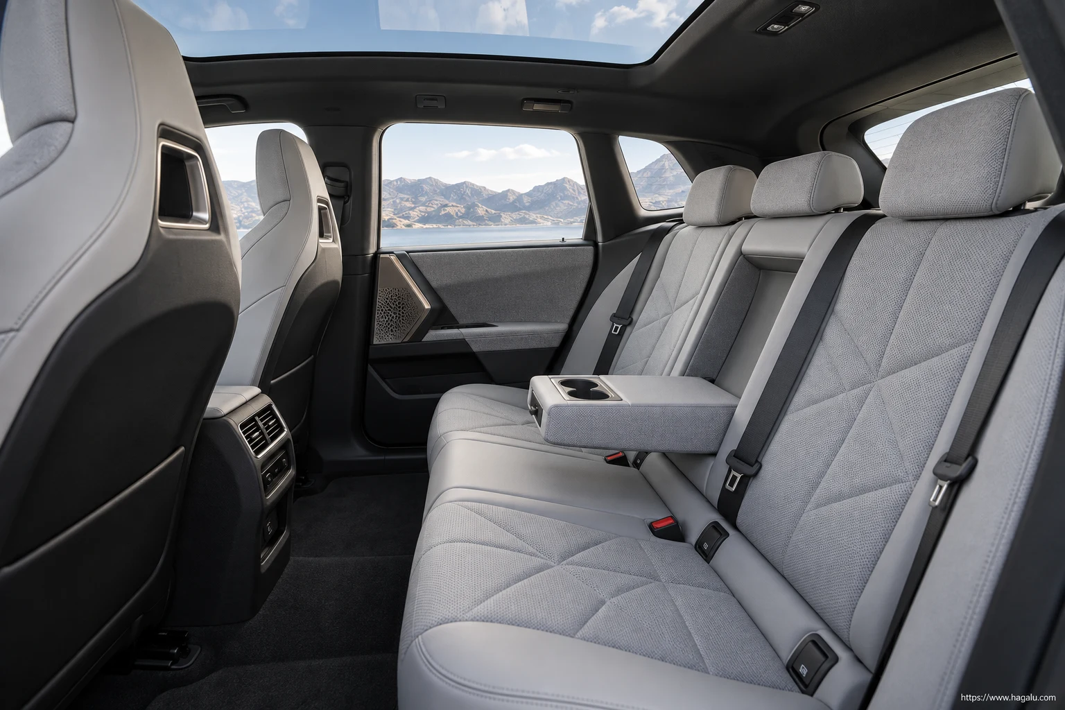 BMW iX interior view 4 for South African vehicle comparison