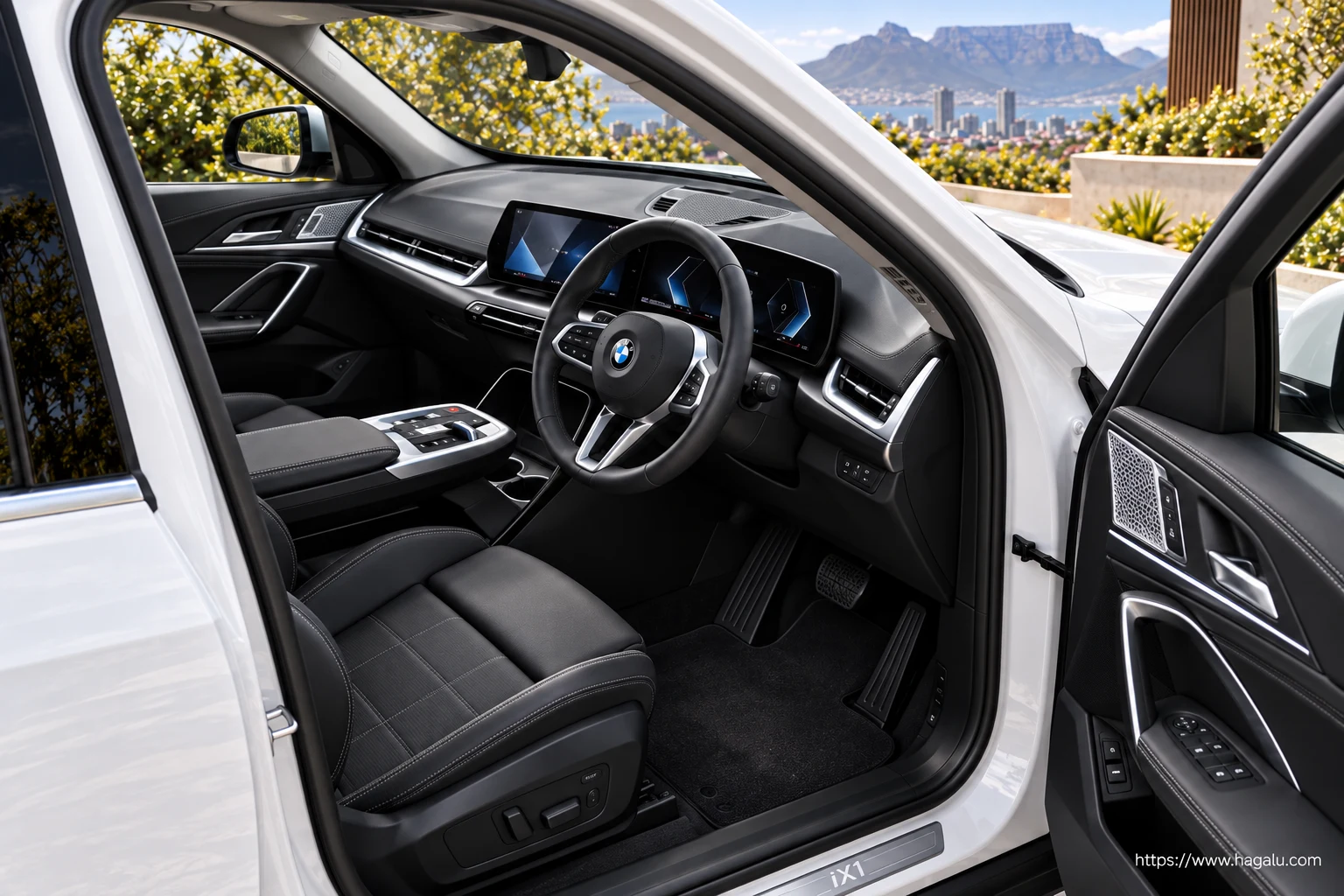 BMW iX1 interior view 1 for South African vehicle comparison