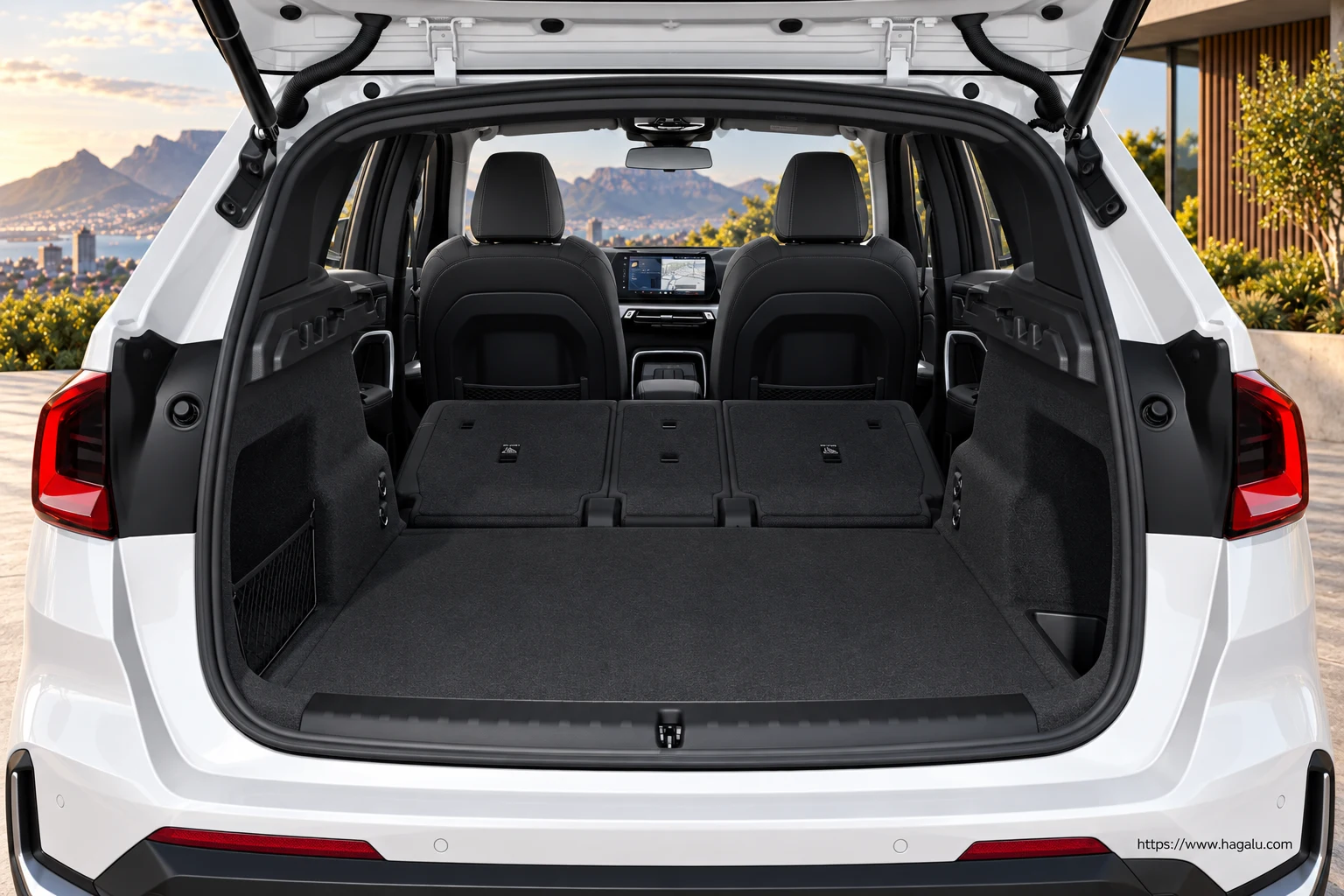 BMW iX1 interior view 5 for South African vehicle comparison