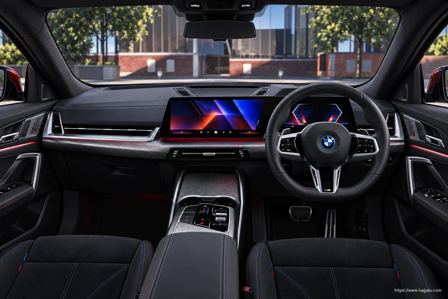 BMW iX2 interior view 1 for South African vehicle comparison