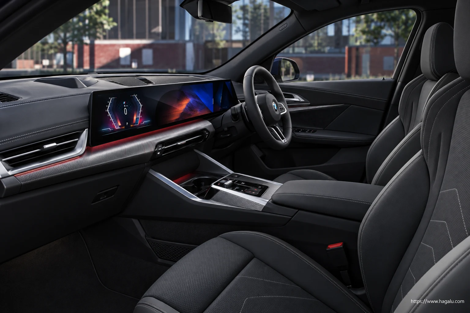 BMW iX2 interior view 2 for South African vehicle comparison
