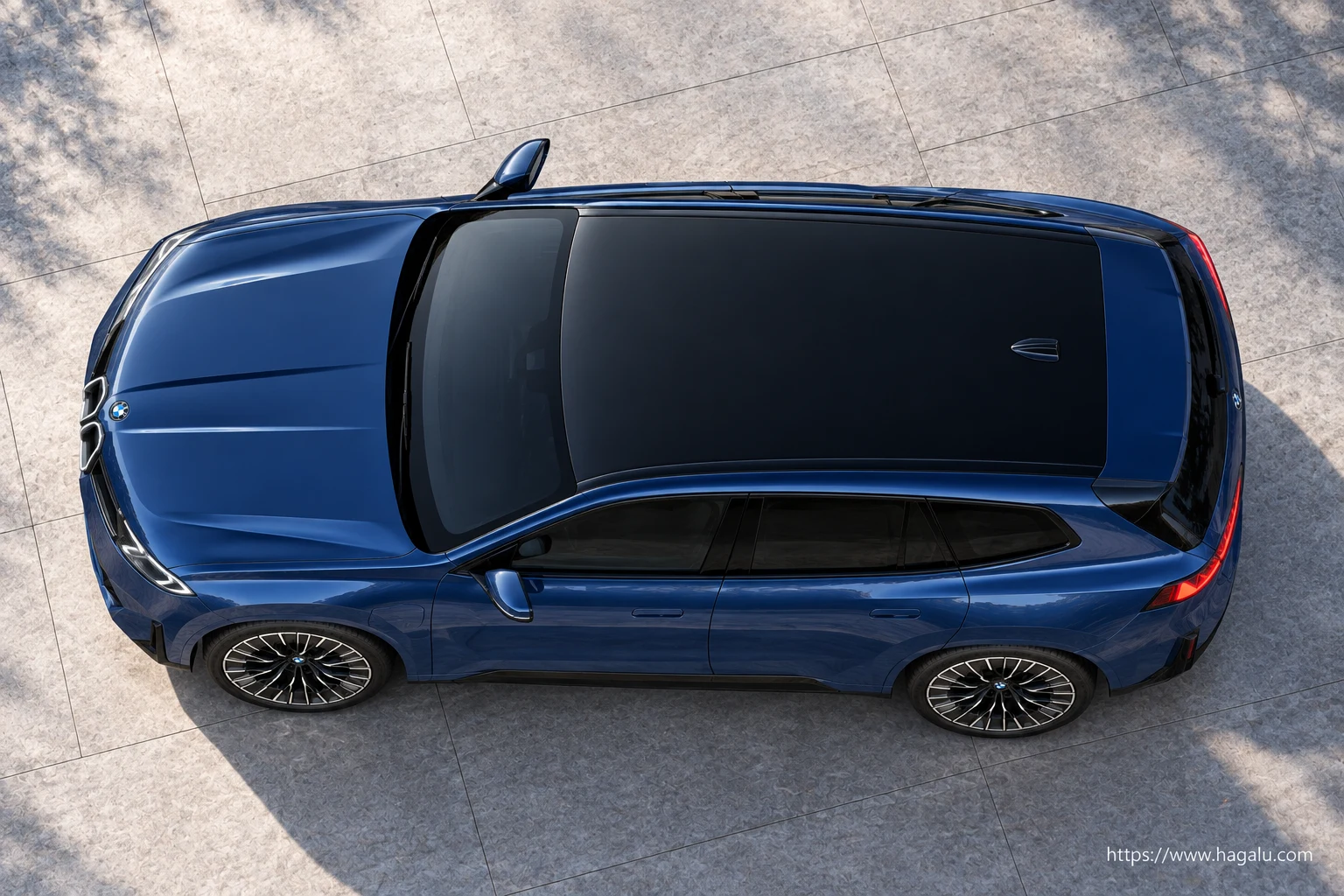 BMW iX3 exterior view 4 for South African vehicle comparison