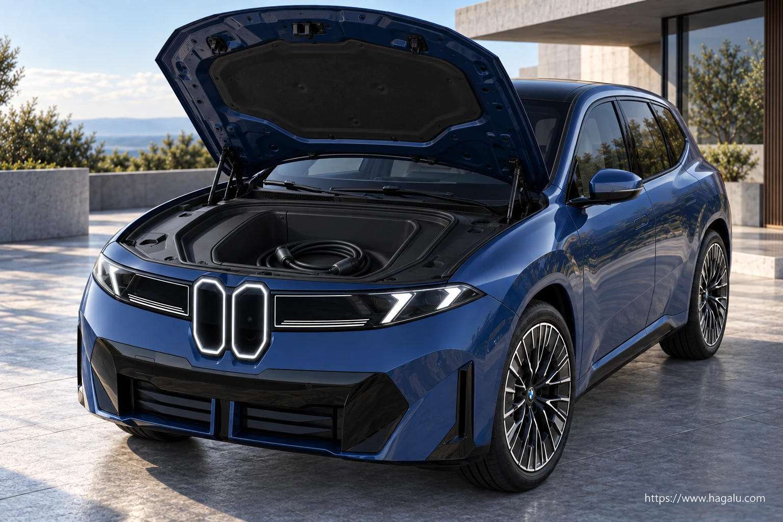 BMW iX3 exterior view 5 for South African vehicle comparison