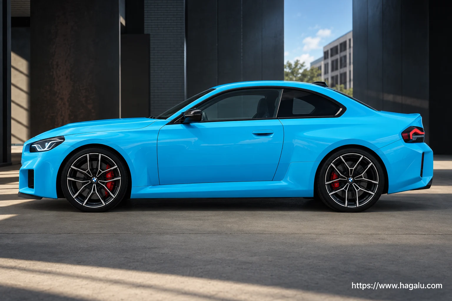 BMW M2 Coupé exterior view 3 for South African vehicle comparison