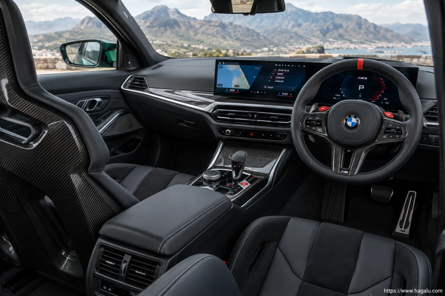 BMW M3 Sedan interior view 1 for South African vehicle comparison