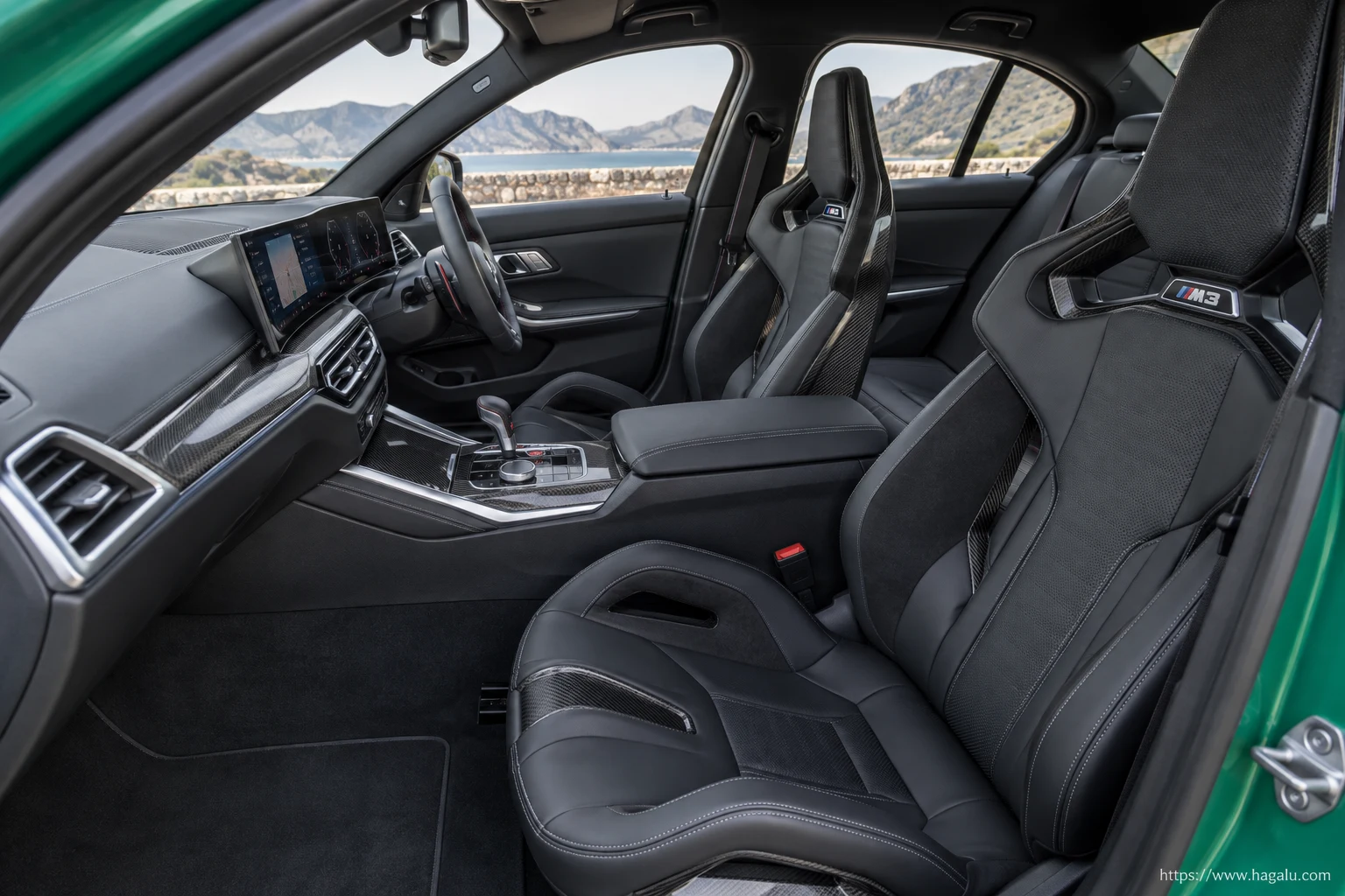 BMW M3 Sedan interior view 2 for South African vehicle comparison