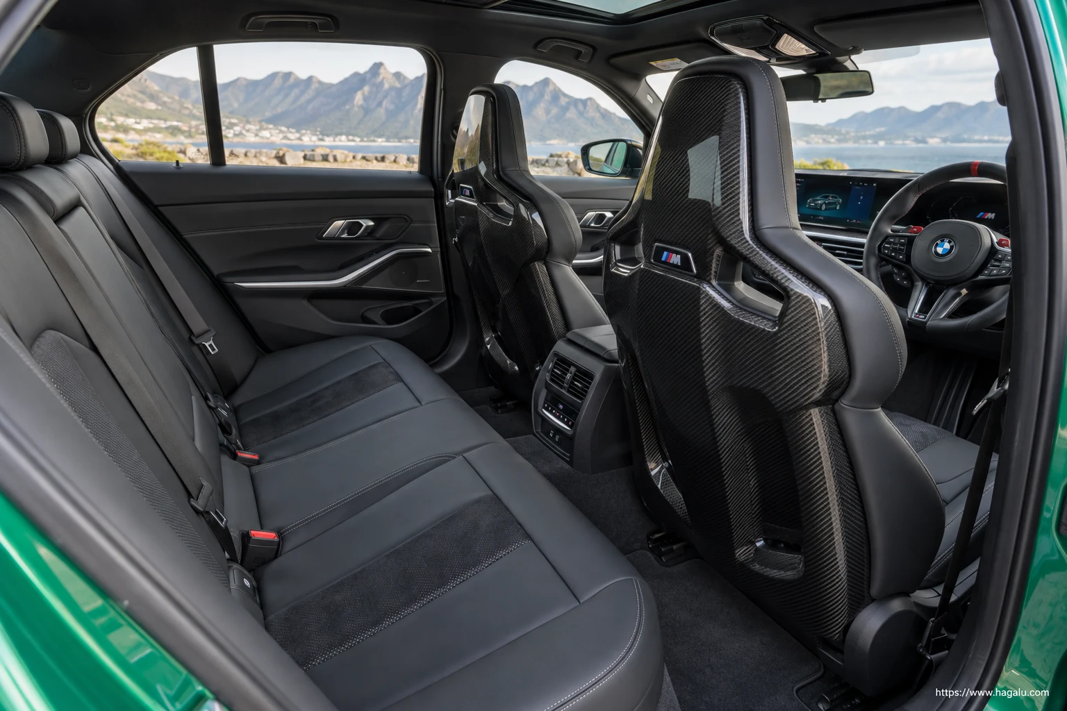 BMW M3 Sedan interior view 5 for South African vehicle comparison