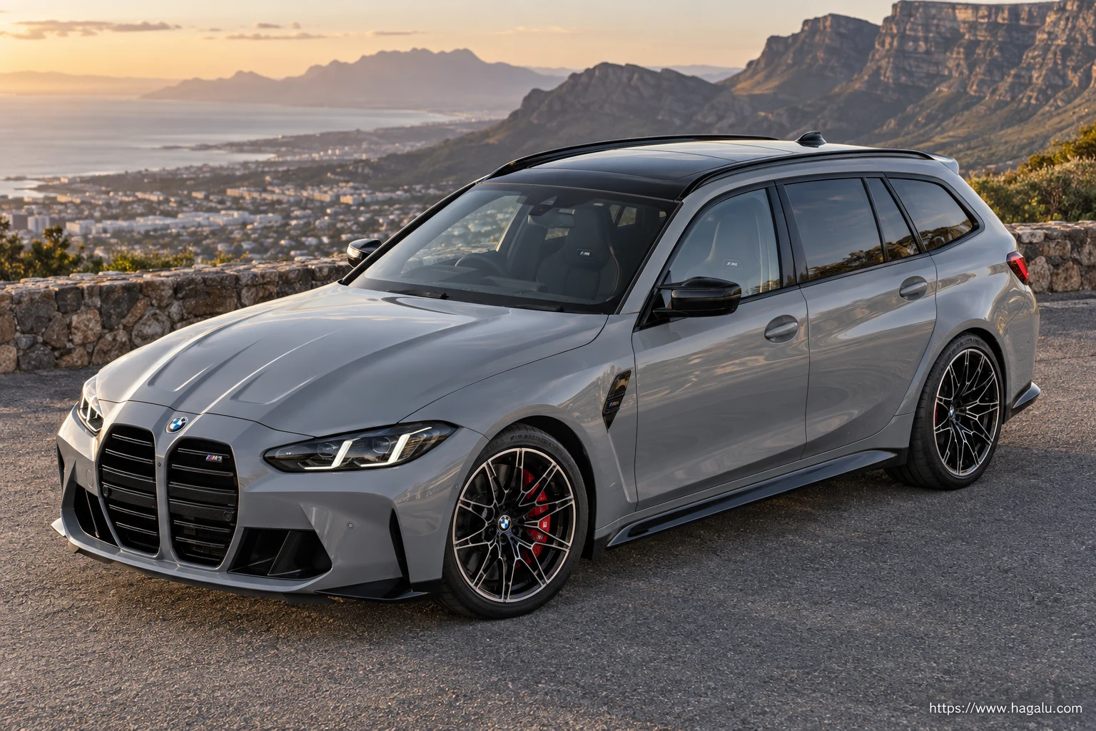 BMW M3 Touring exterior view 4 for South African vehicle comparison