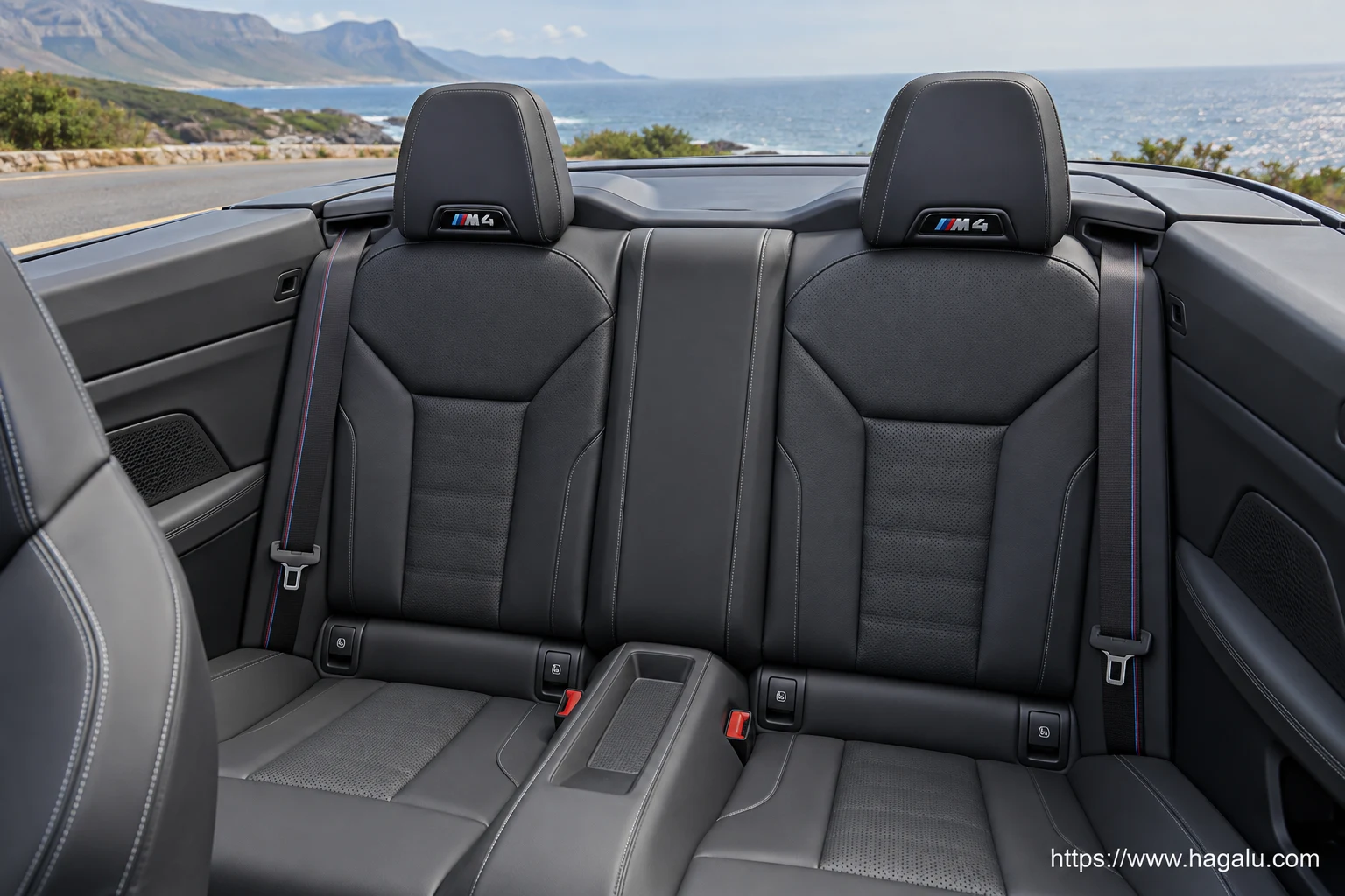 BMW M4 Convertible interior view 4 for South African vehicle comparison