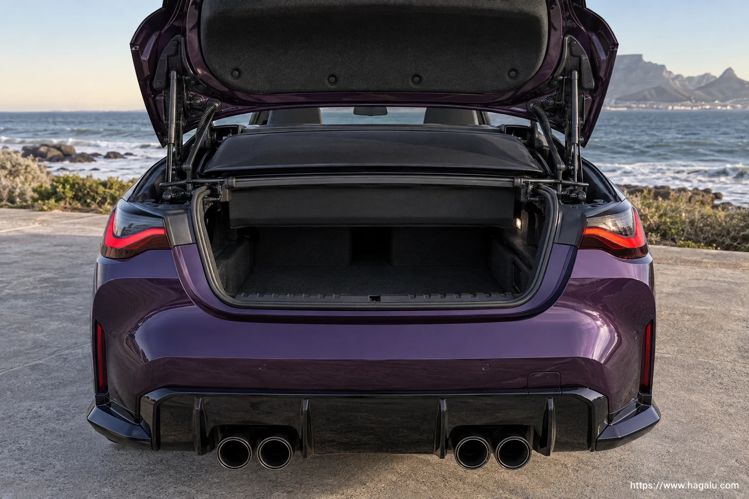 BMW M4 Convertible interior view 5 for South African vehicle comparison