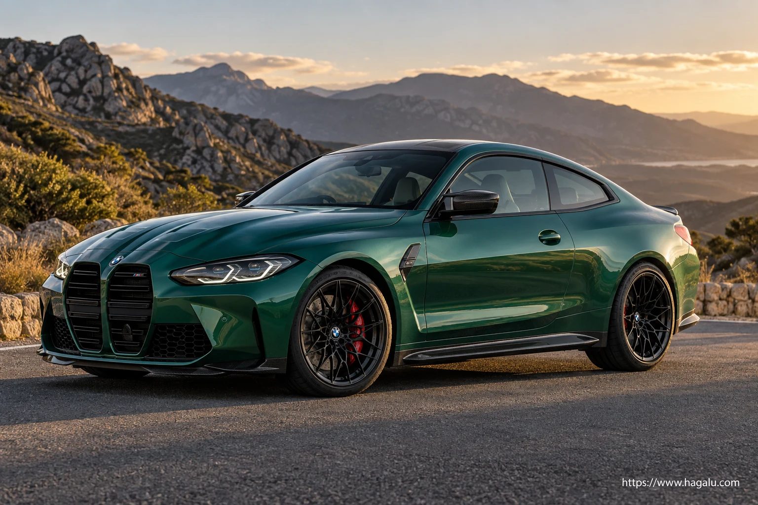 BMW M4 Coupé exterior view 3 for South African vehicle comparison