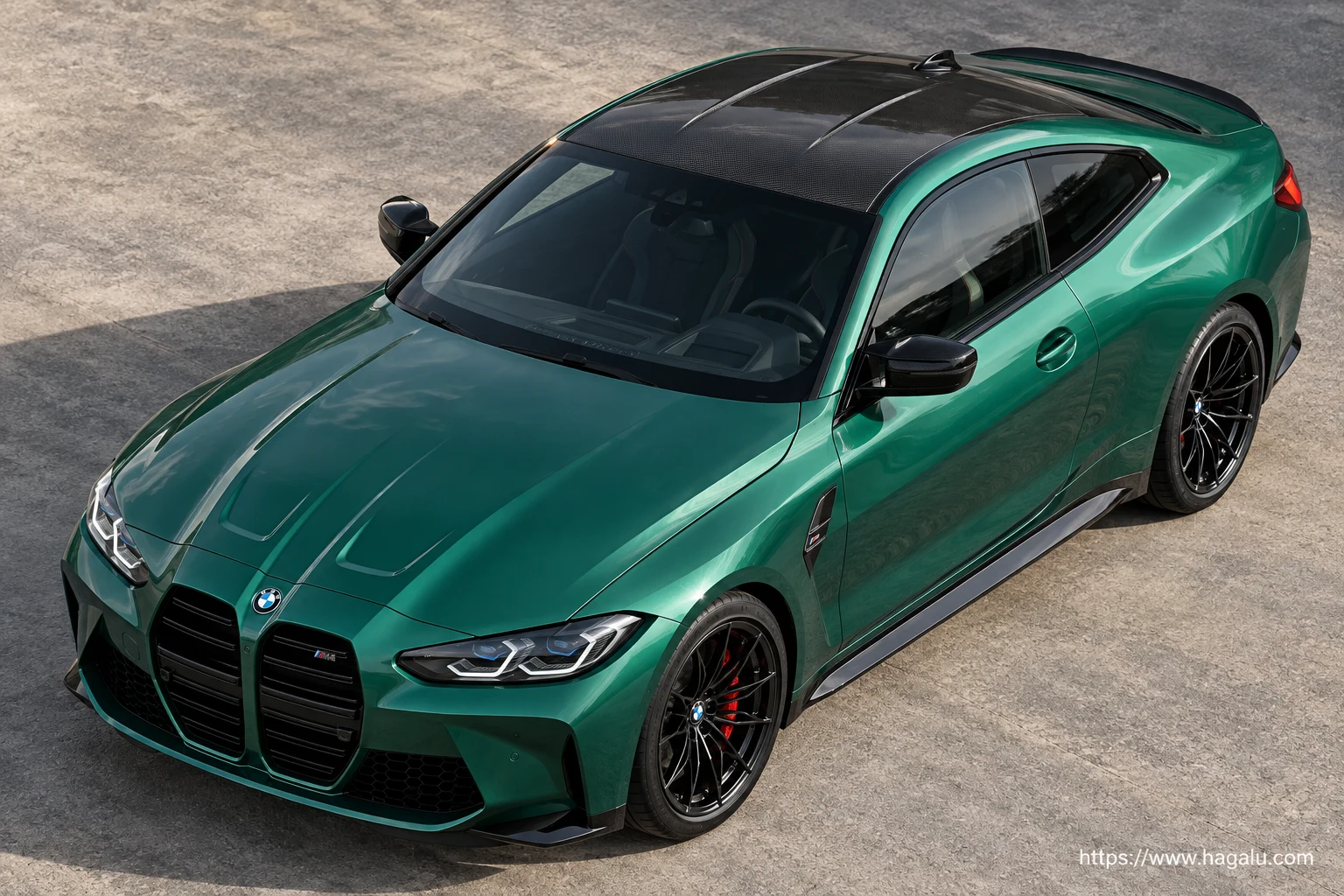 BMW M4 Coupé exterior view 4 for South African vehicle comparison