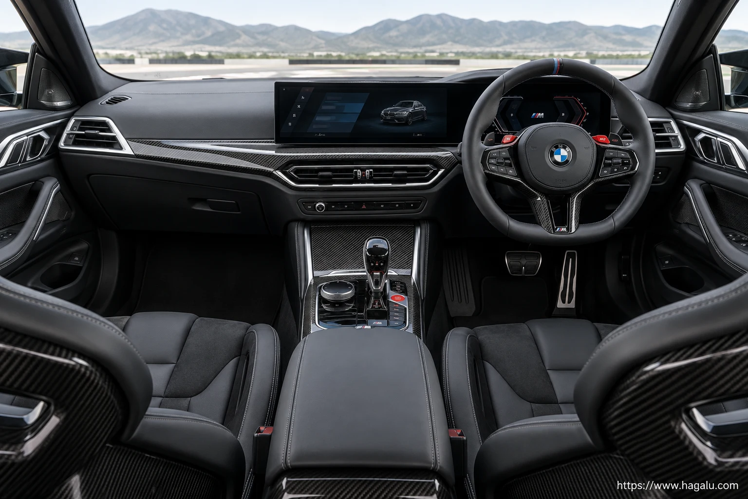 BMW M4 Coupé interior view 1 for South African vehicle comparison