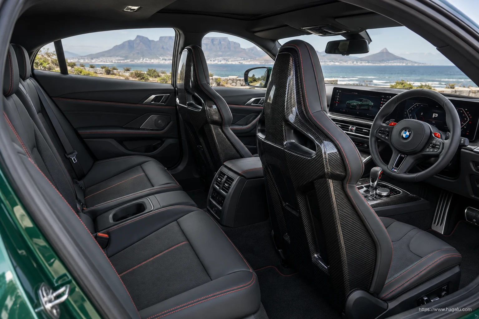 BMW M4 Coupé interior view 3 for South African vehicle comparison
