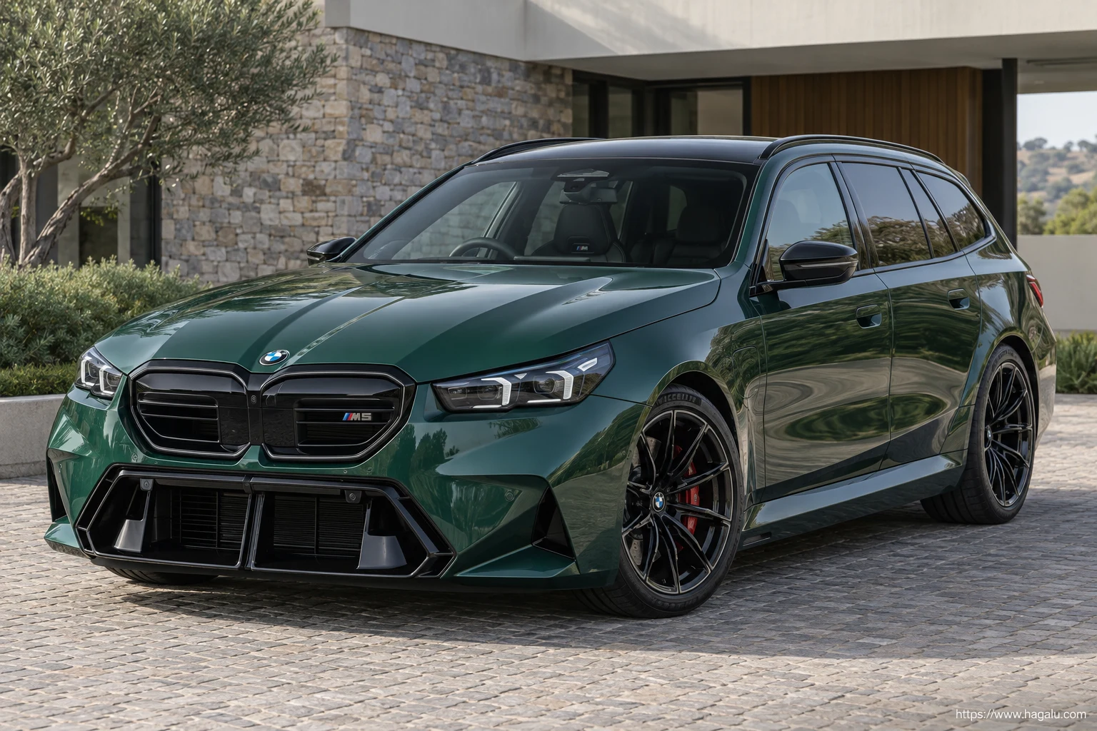 BMW M5 Touring exterior view 1 for South African vehicle comparison