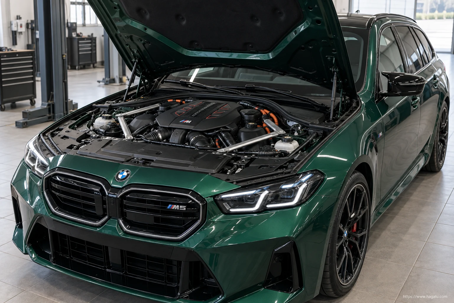 BMW M5 Touring exterior view 5 for South African vehicle comparison