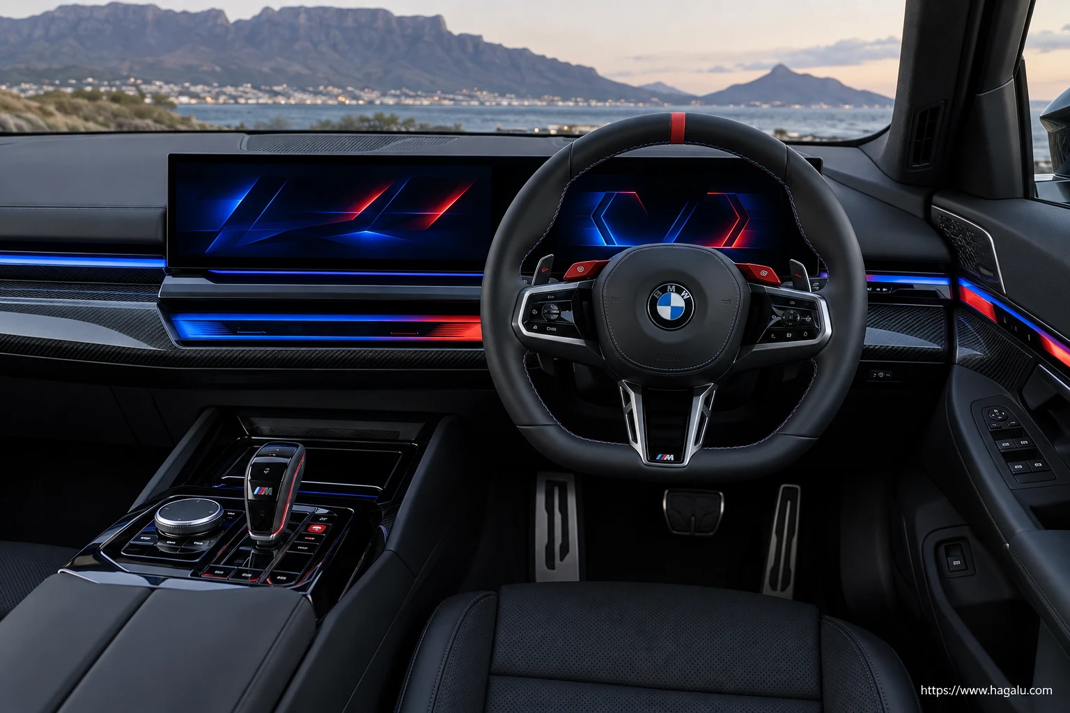 BMW M5 Touring interior view 1 for South African vehicle comparison