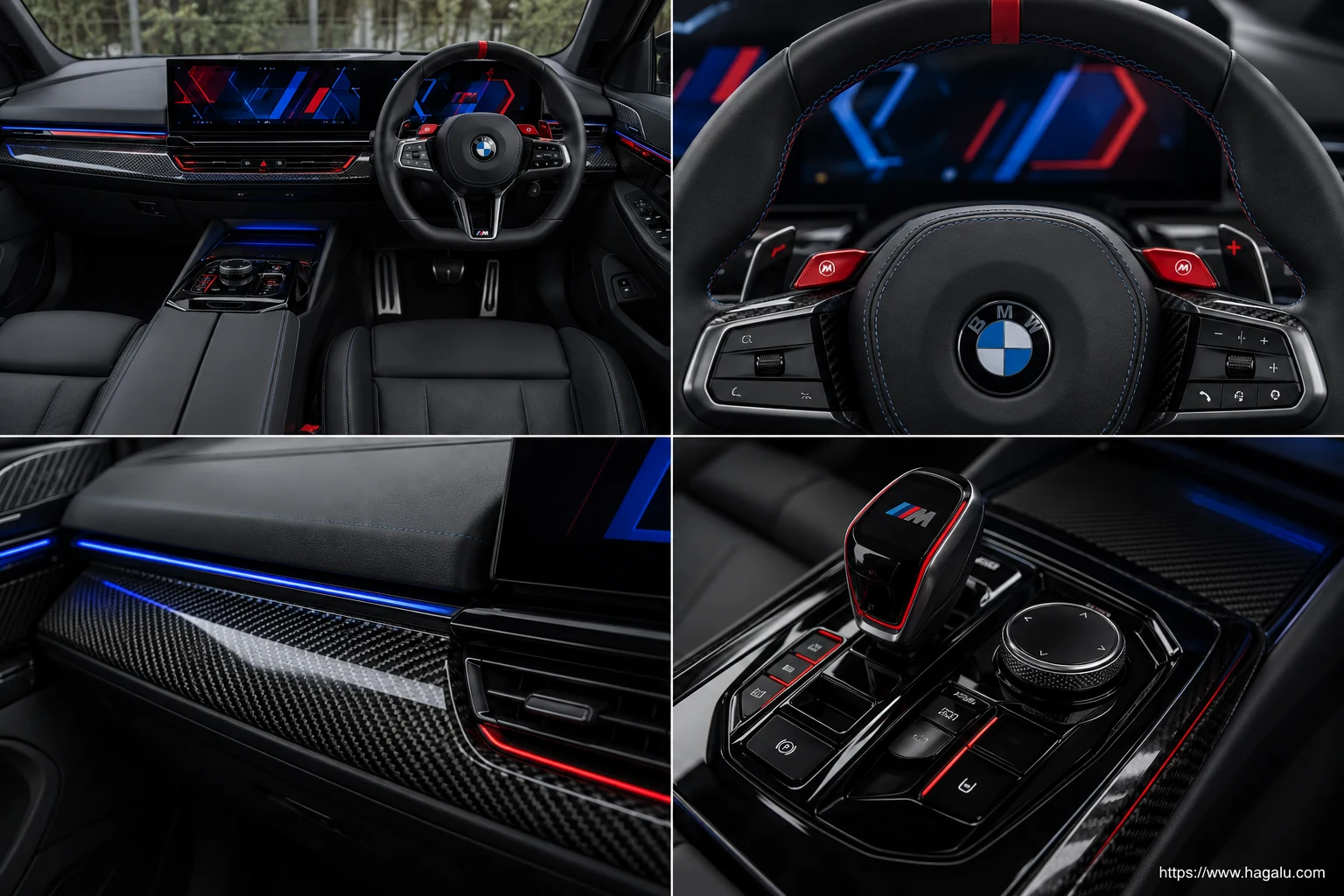 BMW M5 Touring interior view 2 for South African vehicle comparison