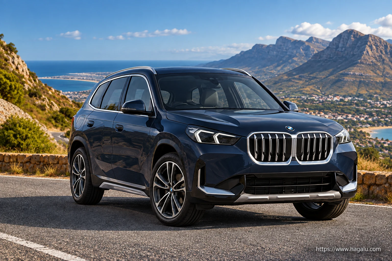 BMW X1 exterior view 1 for South African vehicle comparison