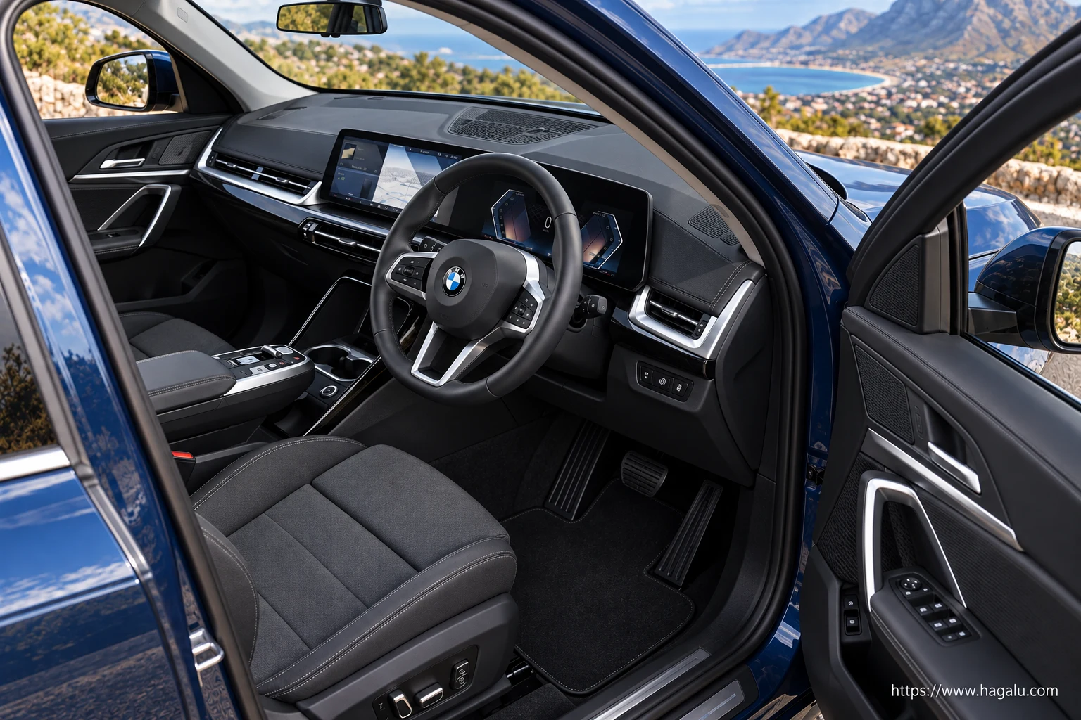 BMW X1 interior view 1 for South African vehicle comparison