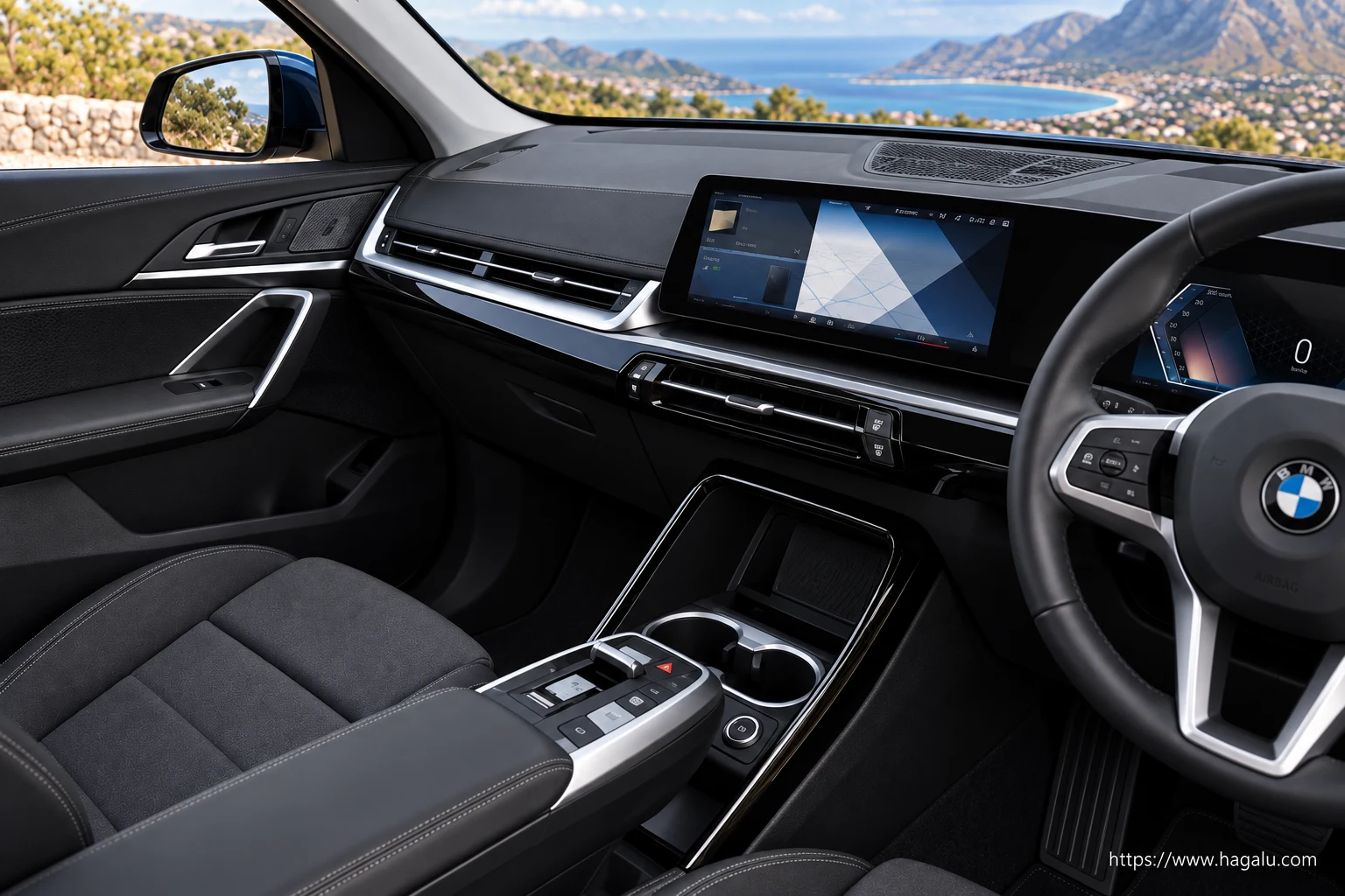 BMW X1 interior view 2 for South African vehicle comparison