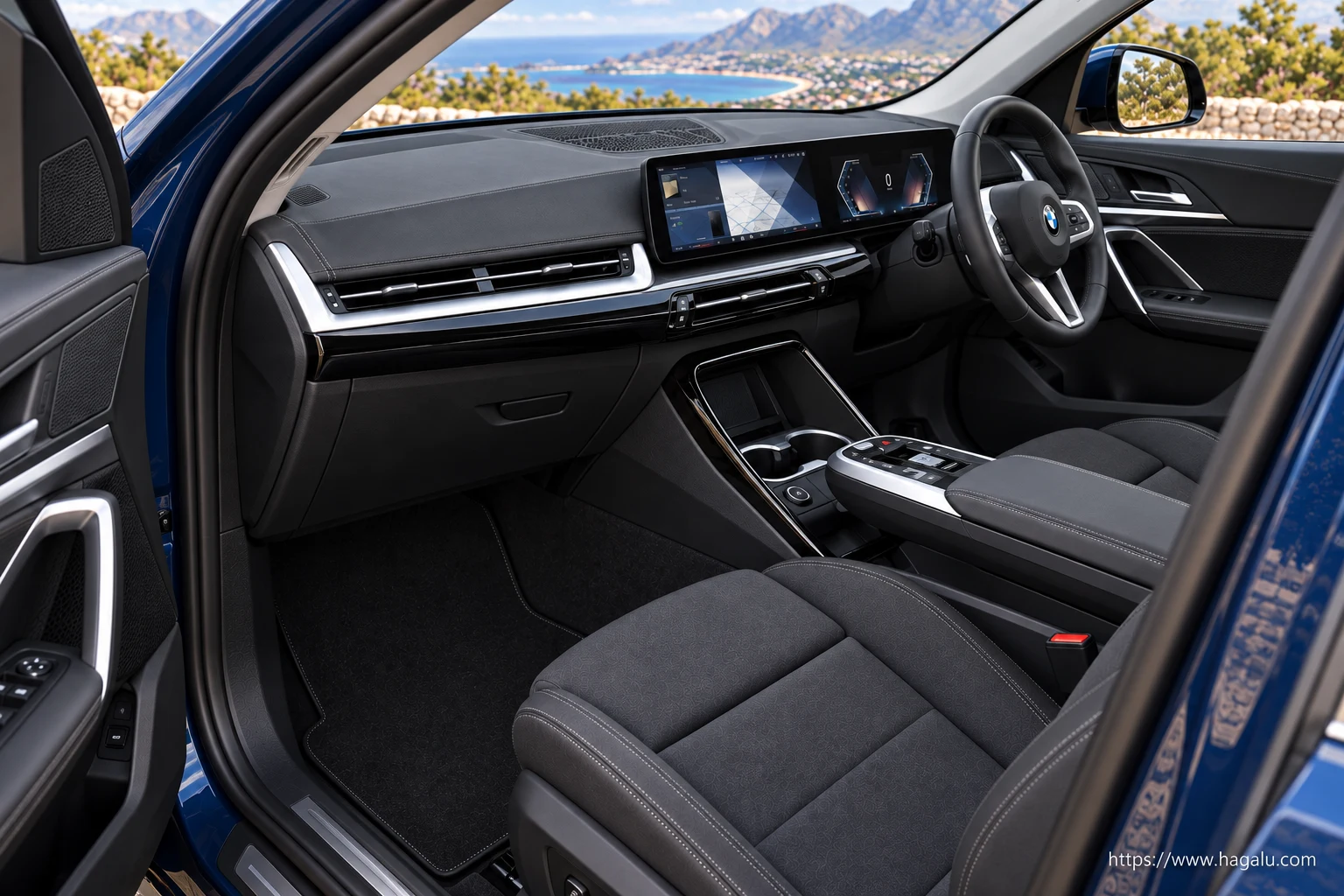 BMW X1 interior view 4 for South African vehicle comparison