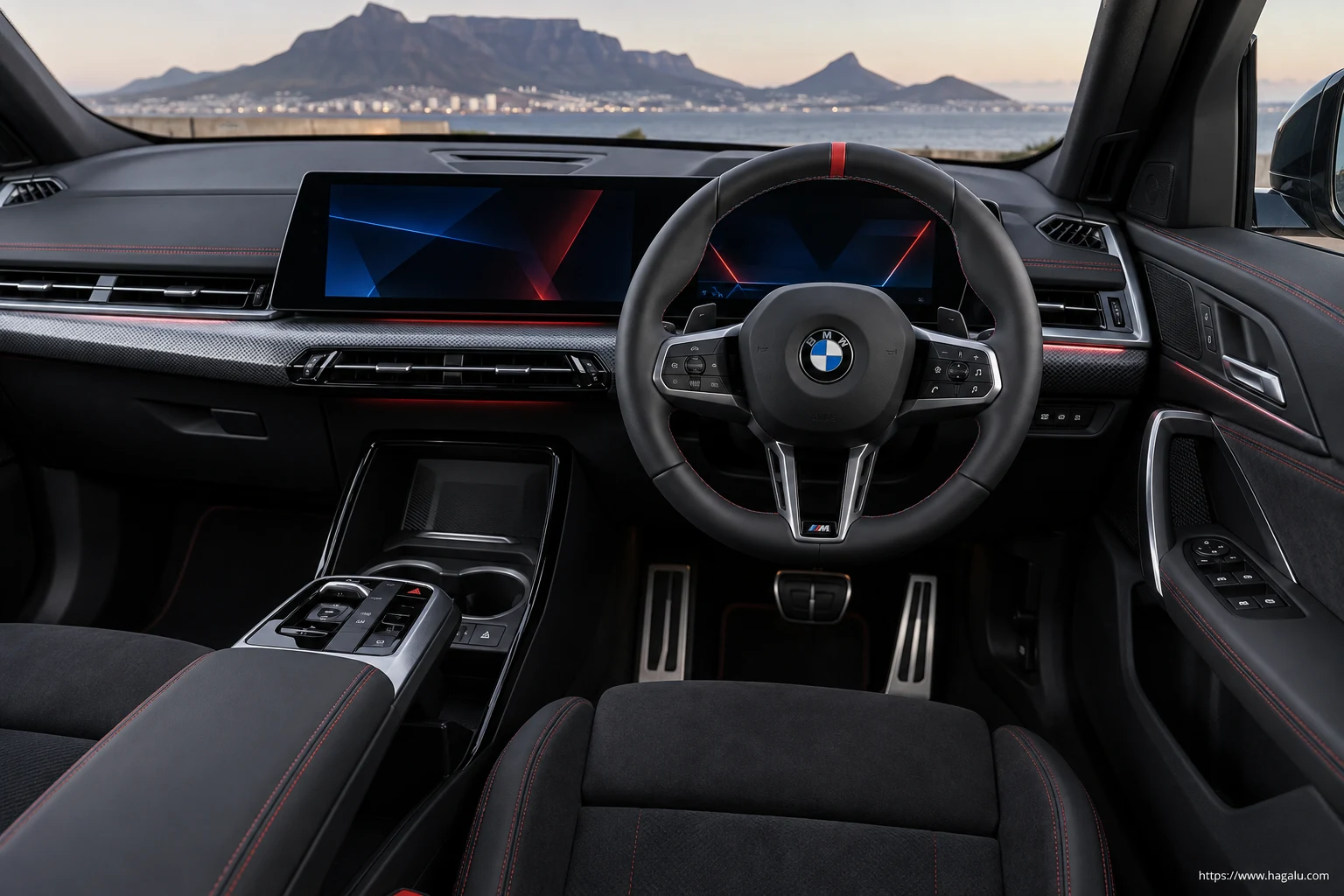 BMW X2 interior view 2 for South African vehicle comparison