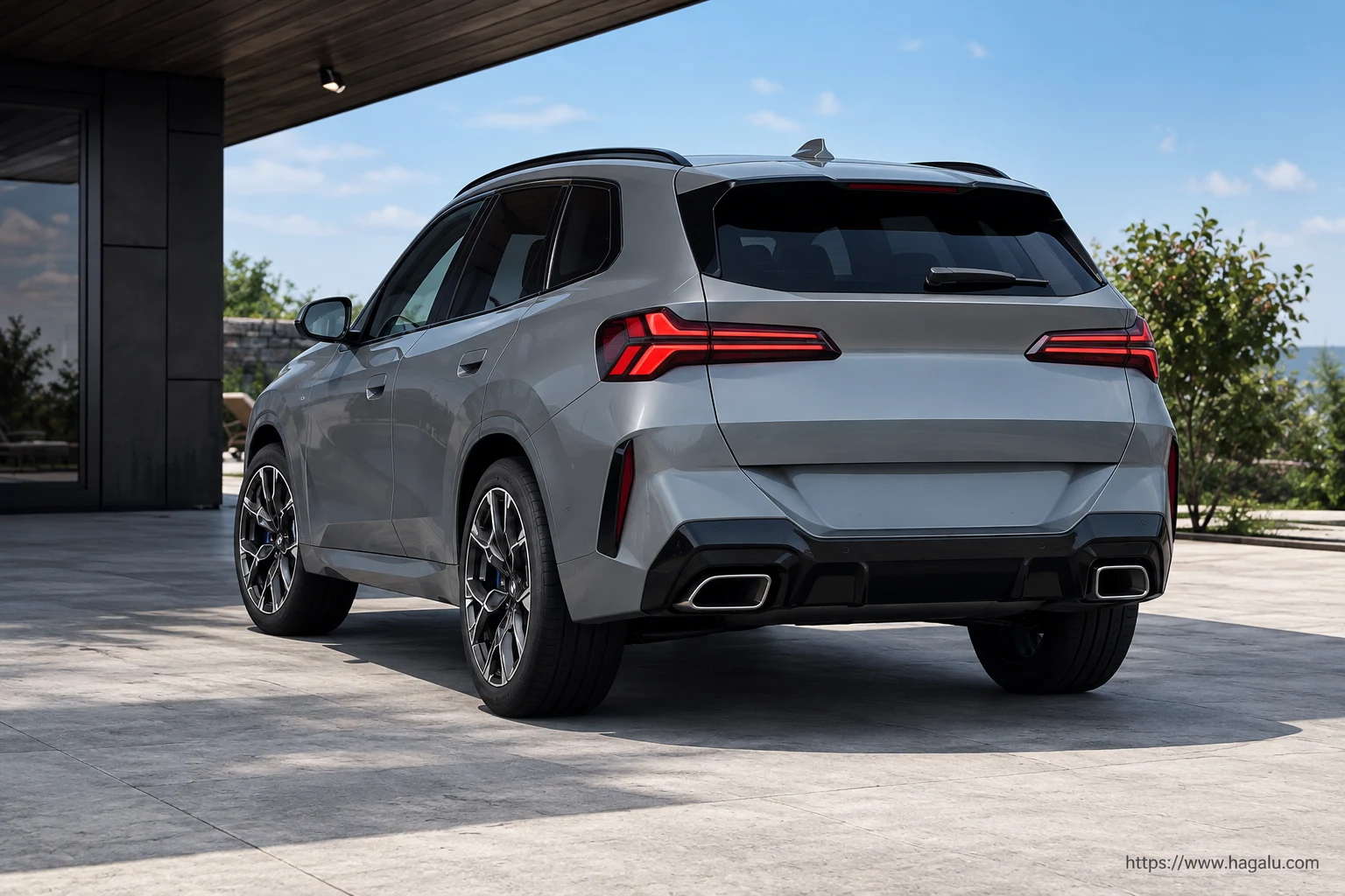 BMW X3 exterior view 2 for South African vehicle comparison