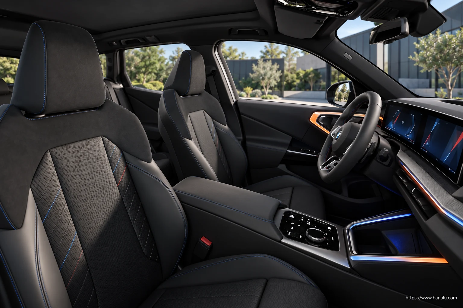 BMW X3 interior view 2 for South African vehicle comparison