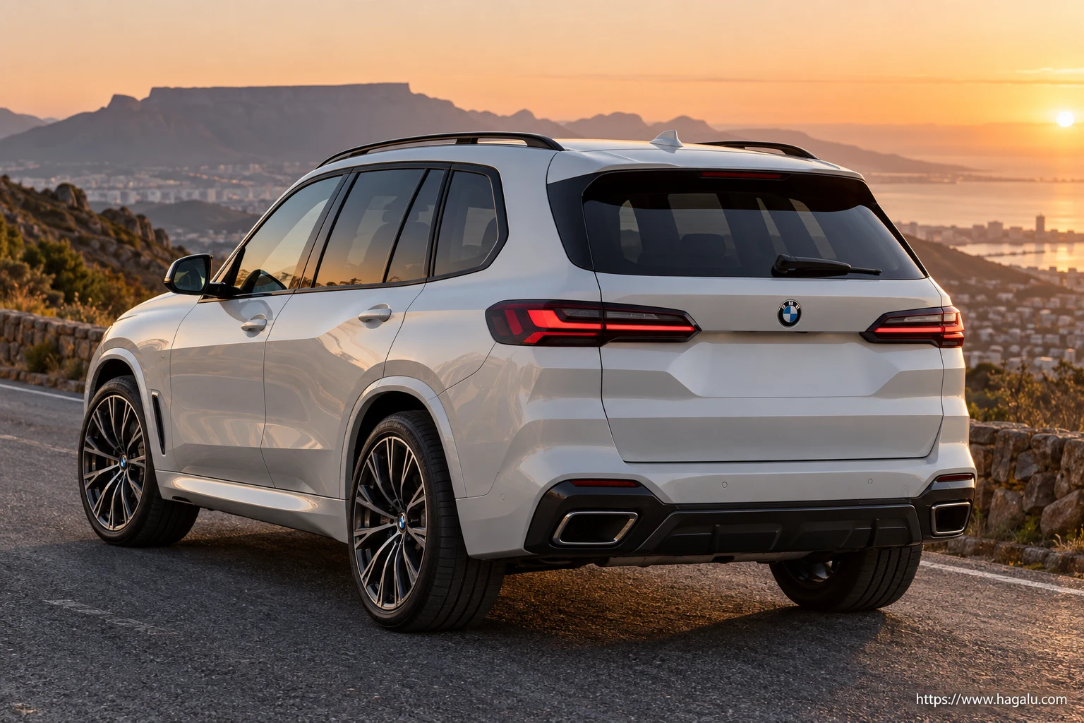 BMW X5 (G65) exterior view 2 for South African vehicle comparison