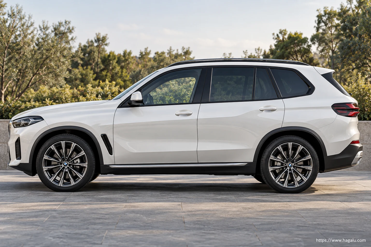 BMW X5 (G65) exterior view 3 for South African vehicle comparison