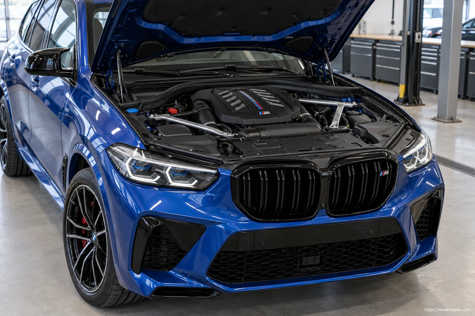 BMW X5 M exterior view 5 for South African vehicle comparison