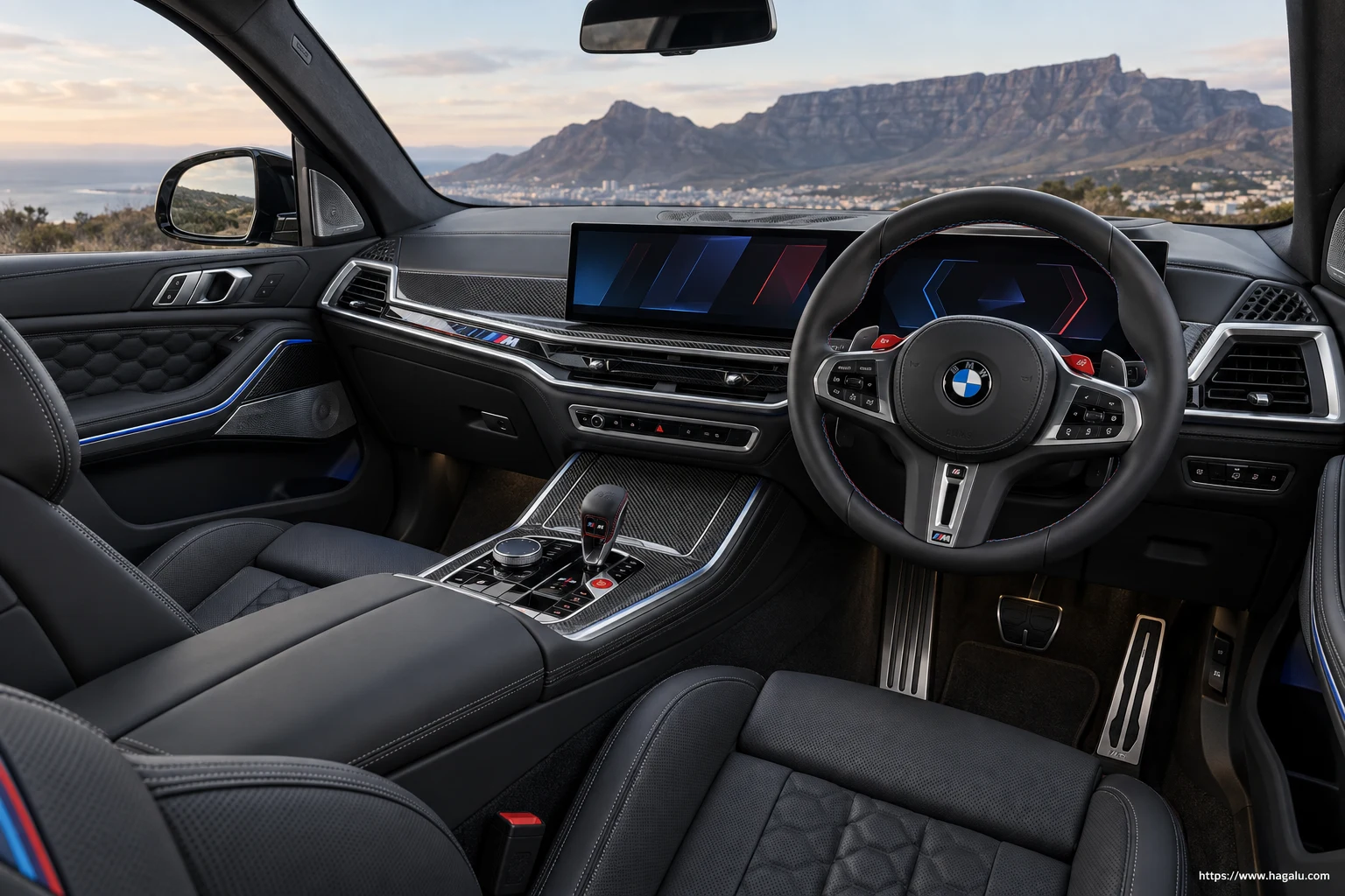 BMW X5 M interior view 1 for South African vehicle comparison