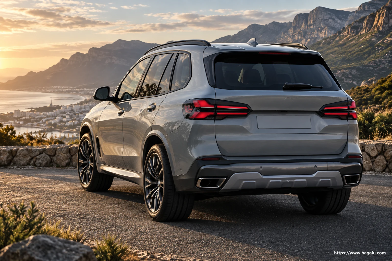 BMW X5 exterior view 2 for South African vehicle comparison