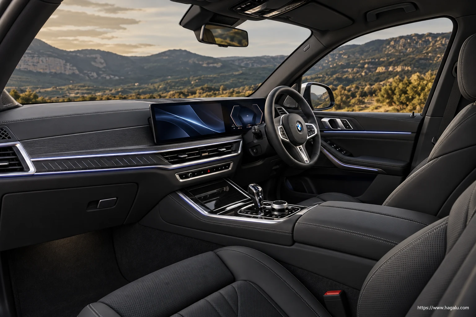 BMW X5 interior view 2 for South African vehicle comparison