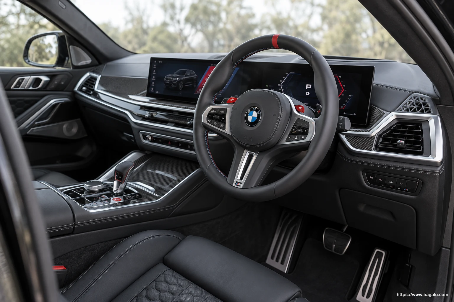 BMW X6 M interior view 1 for South African vehicle comparison