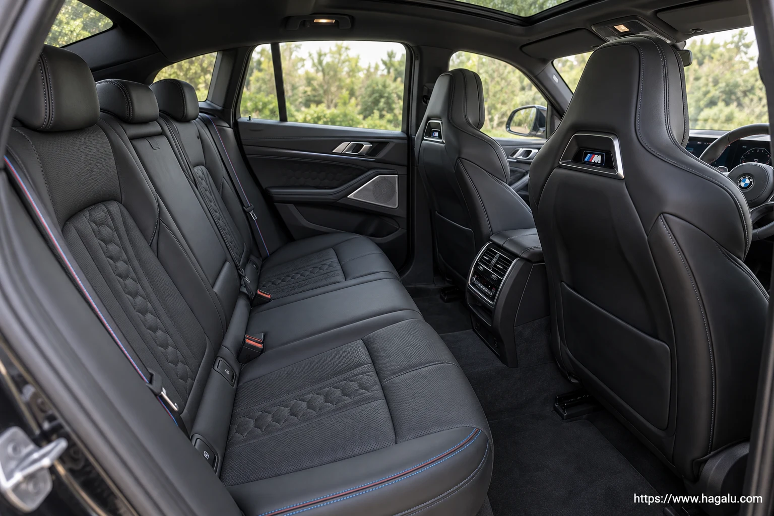 BMW X6 M interior view 3 for South African vehicle comparison