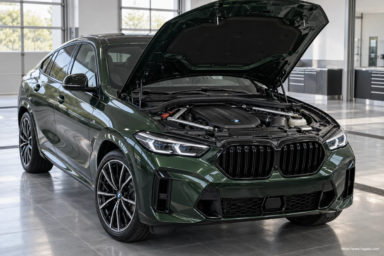 BMW X6 exterior view 5 for South African vehicle comparison