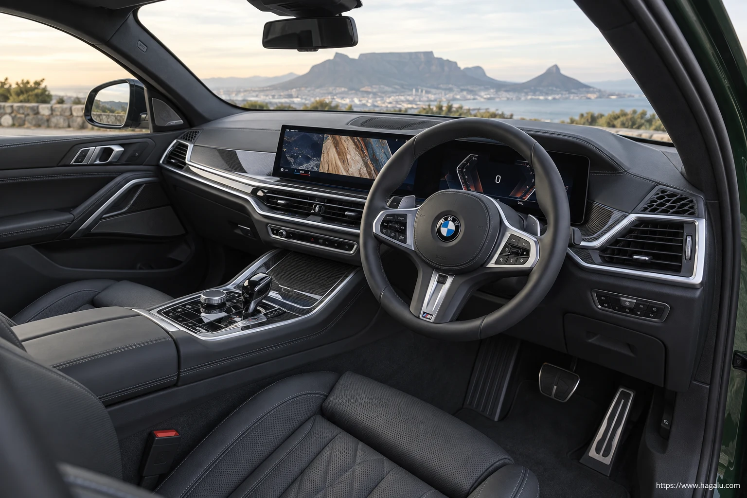 BMW X6 interior view 1 for South African vehicle comparison
