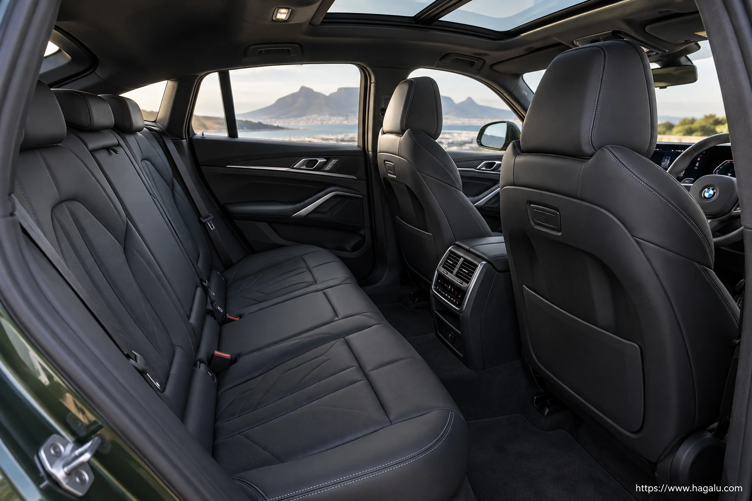 BMW X6 interior view 3 for South African vehicle comparison