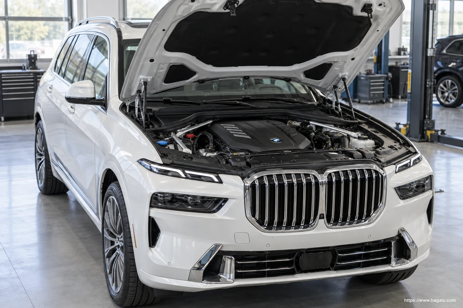 BMW X7 exterior view 5 for South African vehicle comparison