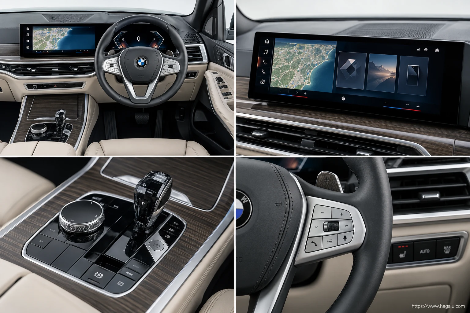 BMW X7 interior view 2 for South African vehicle comparison
