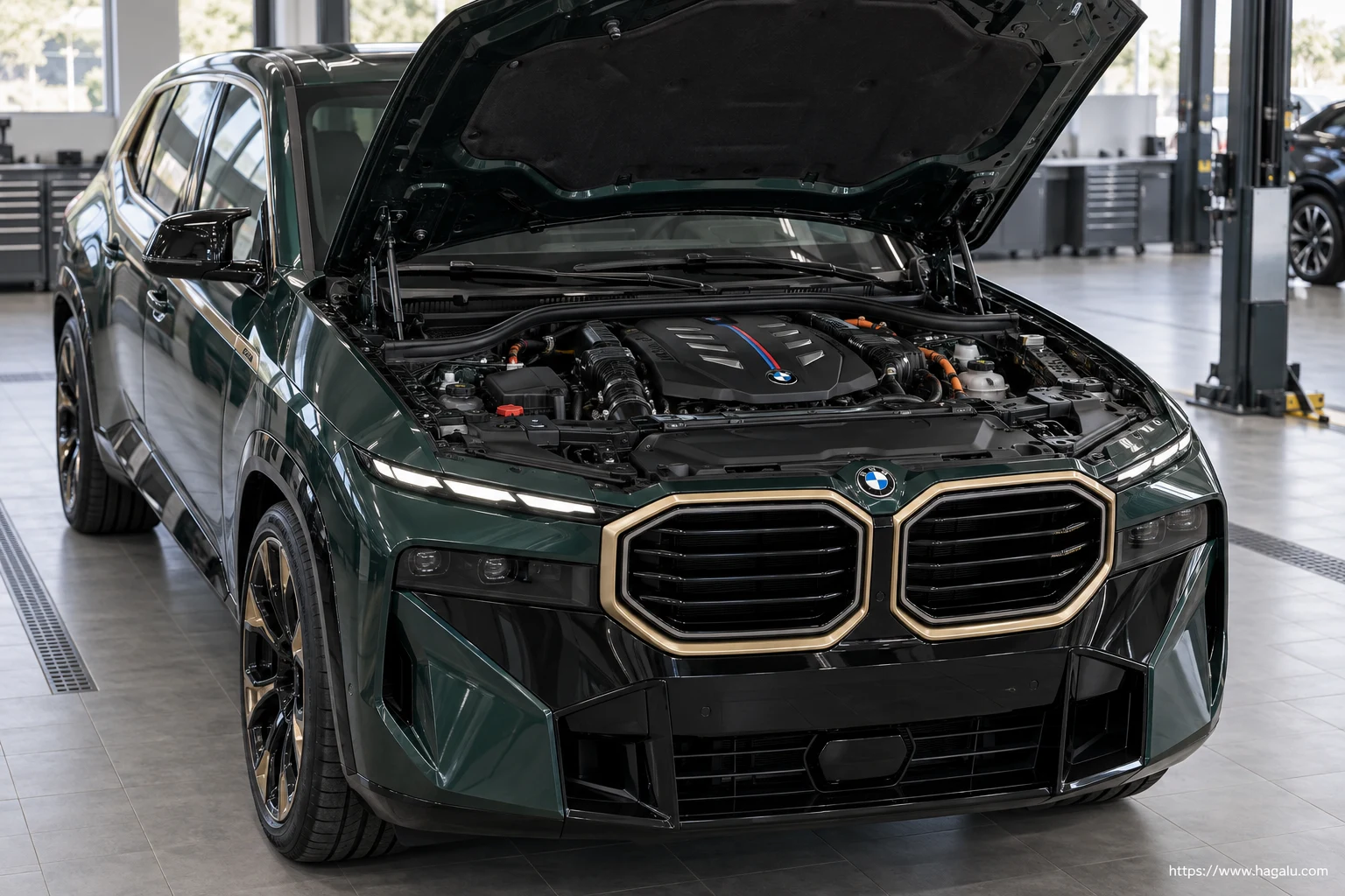 BMW XM exterior view 5 for South African vehicle comparison