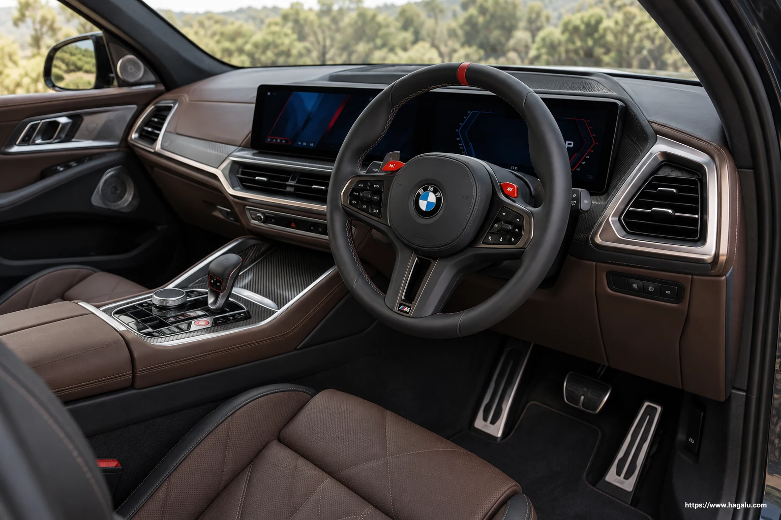 BMW XM interior view 1 for South African vehicle comparison